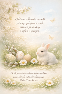 Čestitka ob veliki noči