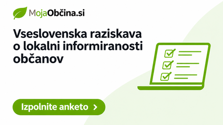 Slika: Vseslovenska raziskava lokalne informiranosti
