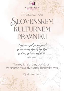 Proslava ob Slovenskem kulturnem prazniku